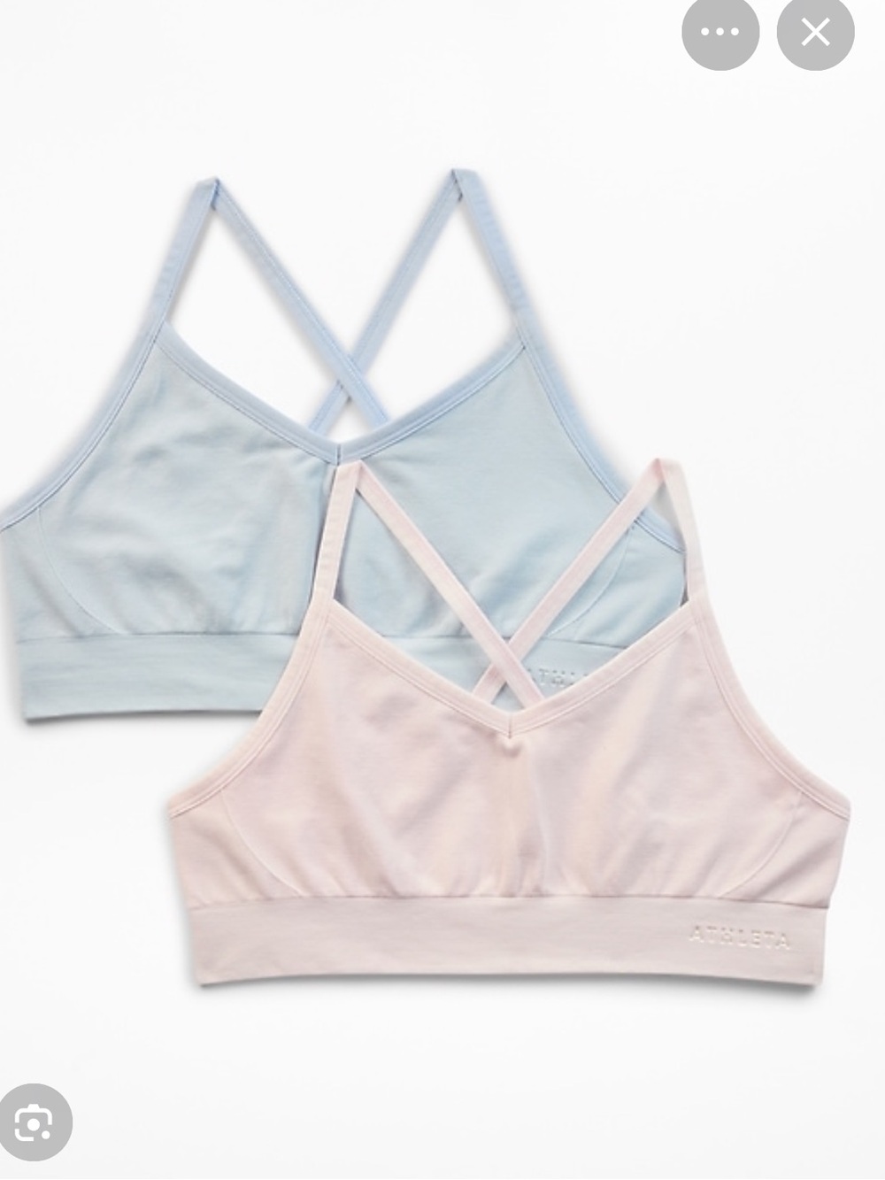 Athleta girl Thrive seamless bra 2 pack